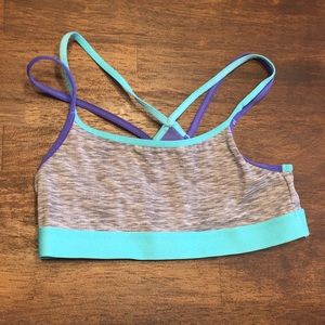 Girls sports bra